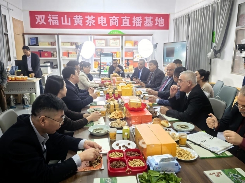 大悟黄茶进军非洲市场。