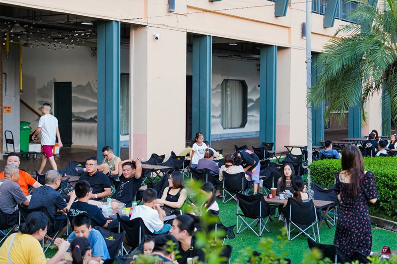 赛事带火水岸经济。美兰区委宣传部供图