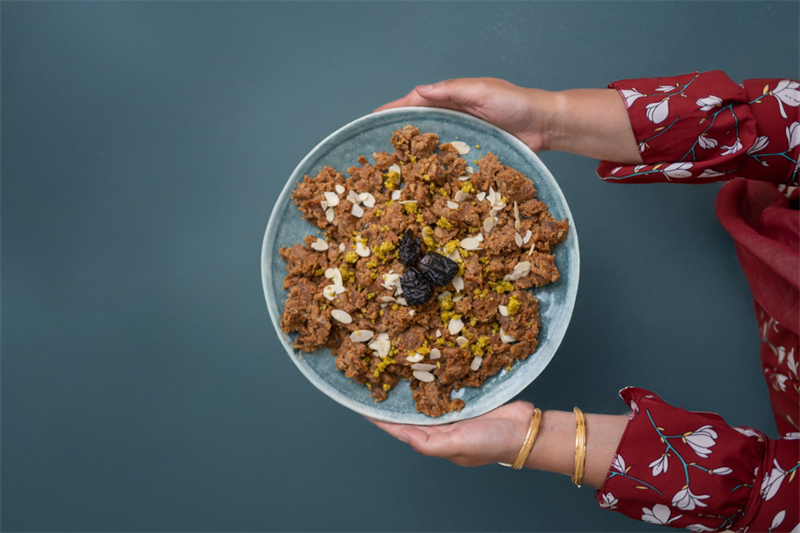 麦地那传统甜点。沙特文化部供图