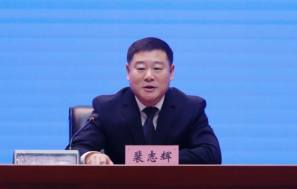 大兴安岭地区文体广电和旅游局局长裴志辉。张澍摄